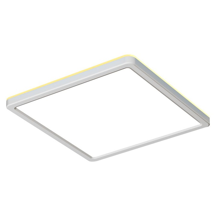 ALERIA LED mennyezeti lámpa, 30x30 cm, fehér, modern dizájn, állítható fényhőmérséklet