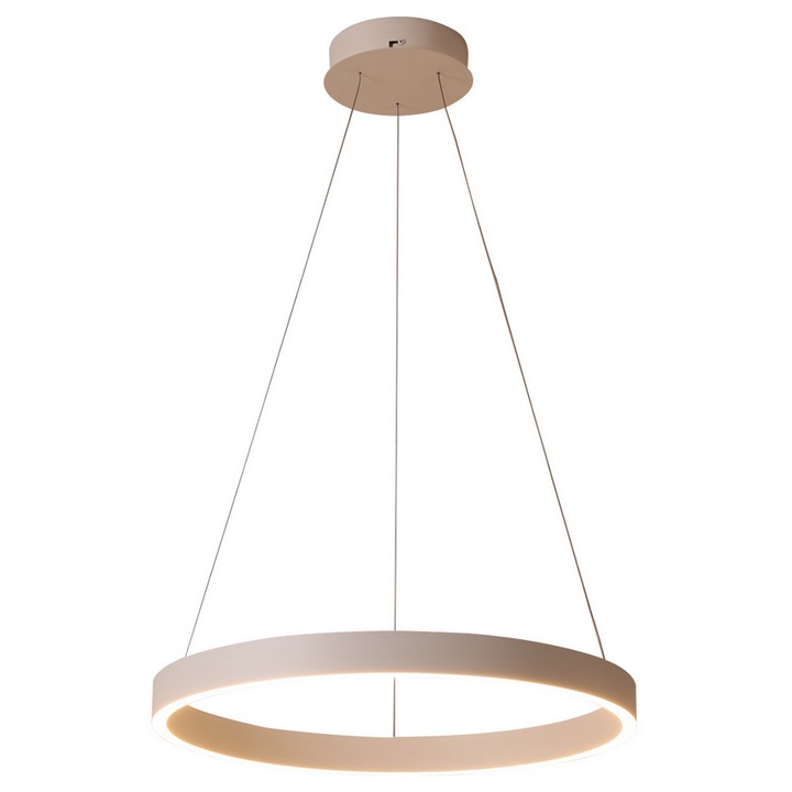 Lustra Italux Brasco, 80 cm, LED, 4500 lumeni, aurie