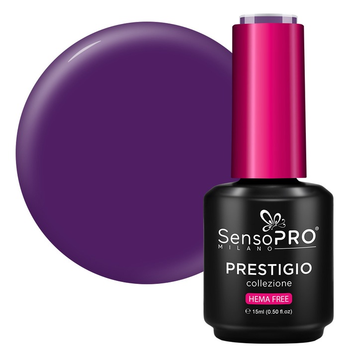 Oja Semipermanenta PRESTIGIO SensoPRO Milano - Violet Eclipse 15ml