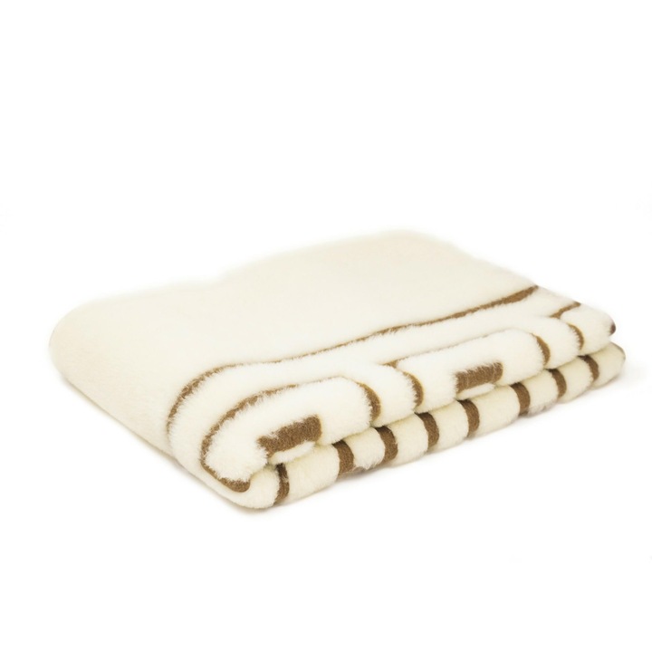 Patura GRECA, Kampol, 160x200cm, lana cu amestec de casmir, model grecesc