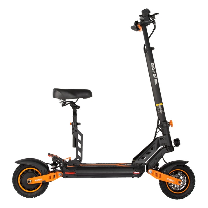 KuKirin G2 Max terepjáró elektromos roller– 1000 W-os motor, 48 V 20 Ah akkumulátor, 55 km/h, 80 km hatótáv, kivehető nyereg
