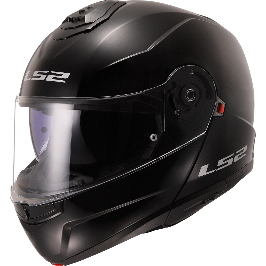 Casca moto Flip-up LS2 FF908 Strobe II Gloss Black marime L - eMAG.ro