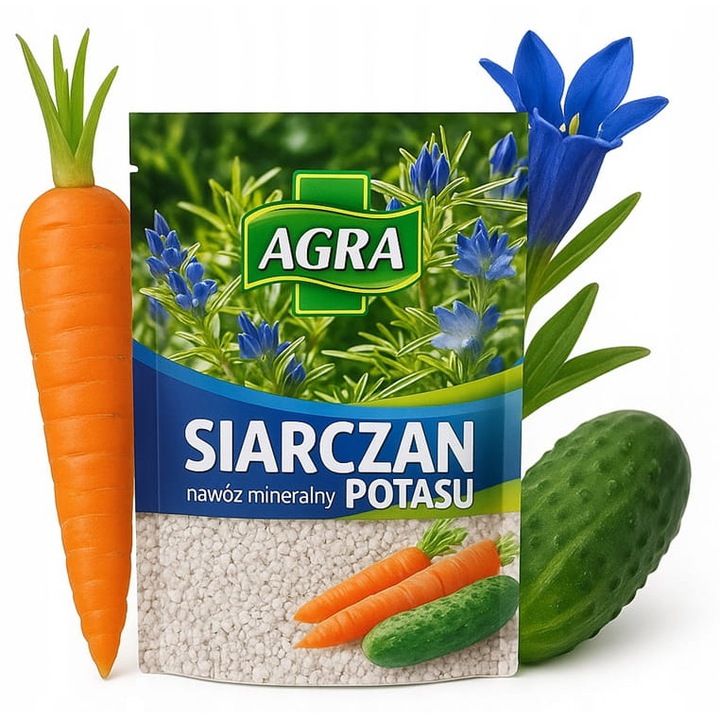 Sulfat de potasiu granulat 5 kg Ingrasamant mineral cu potasiu, sulf