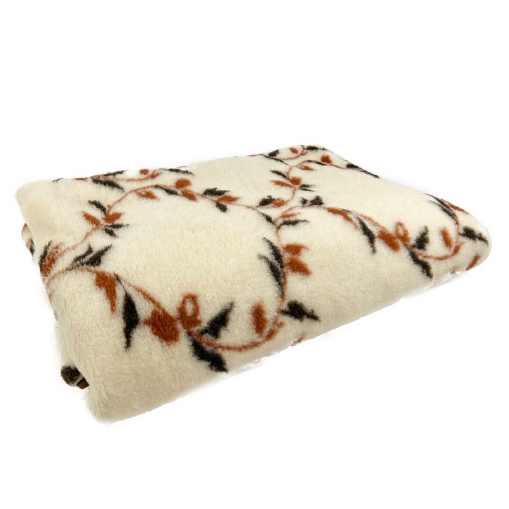 Patura de lana merinos 160x200 Mena brown Produse de reabilitare si incalzire