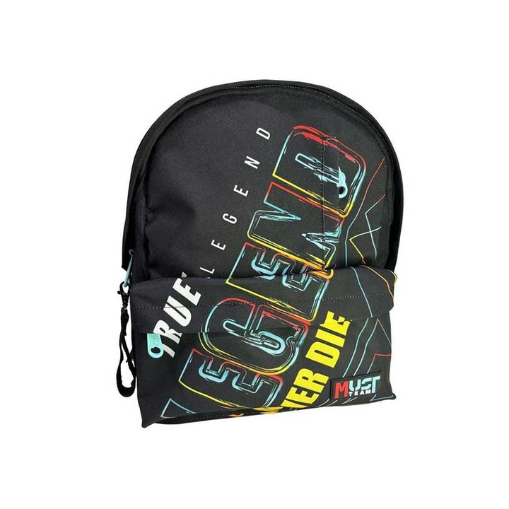 Ghiozdan, Poliuretan, 32x17x42cm, 22L, Multicolor