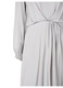 Rochie Patrizia Pepe, 8A1196/A8I1, viscoza, gri, 36 EU