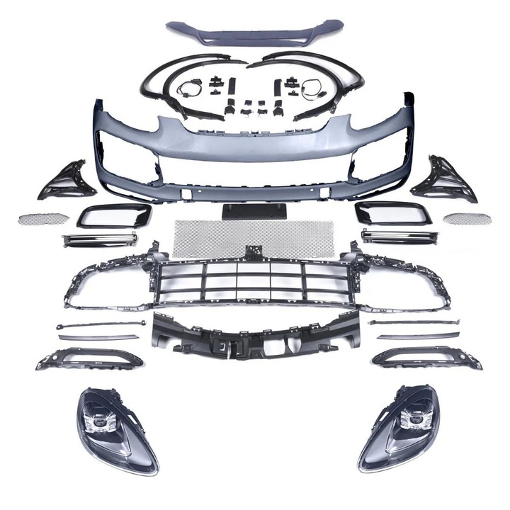 Teljes turbó arcplasztika – Porsche Cayenne (2011-2014, stílus 2018+)