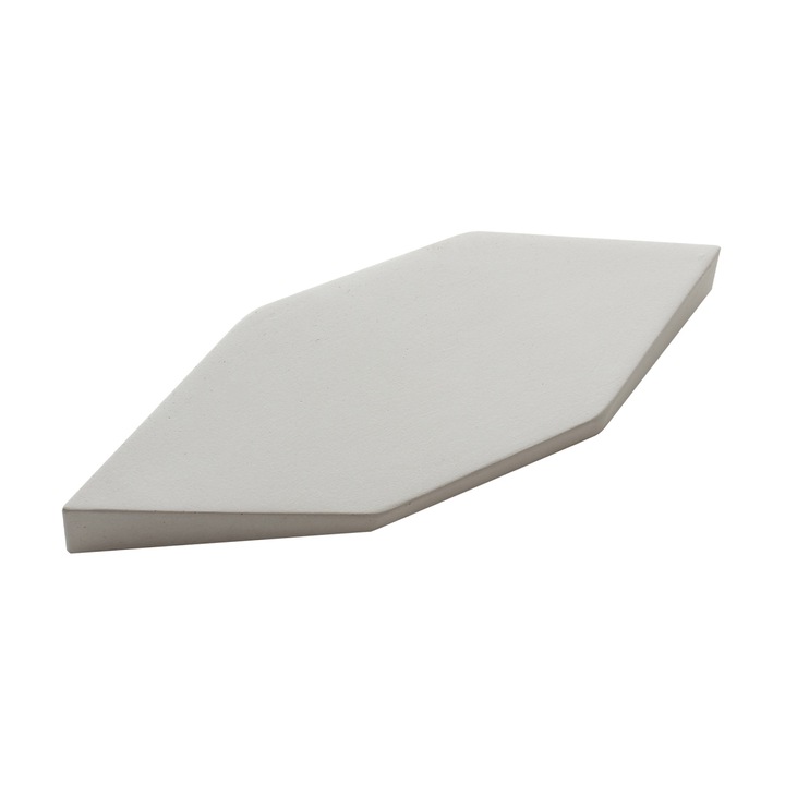 Panou decorativ 3D pentru interior MODULO Vektor White, 22.8 cm x 7.1 cm, 0.27 mp