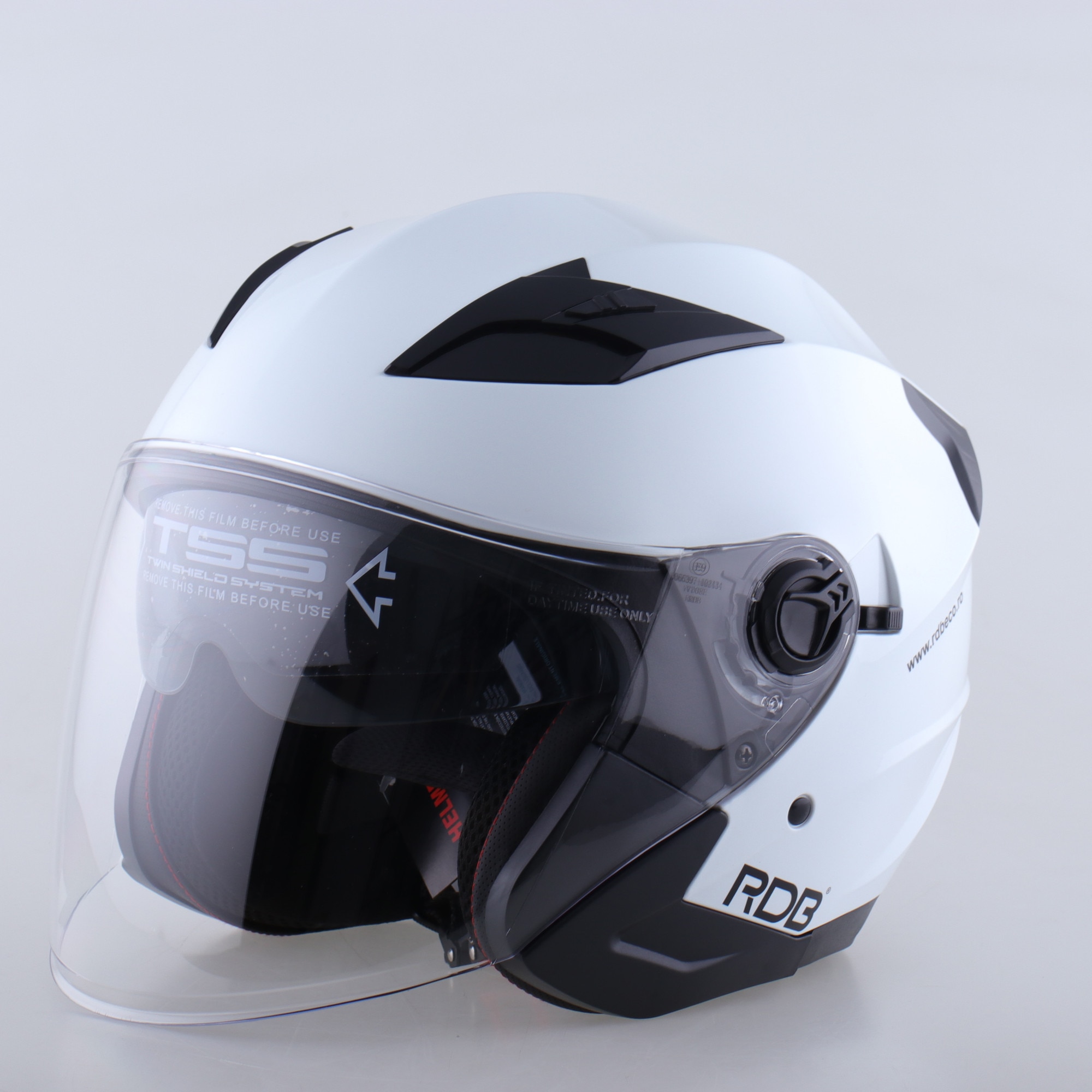 Casca de protectie RDB-708, Alb, M - eMAG.ro