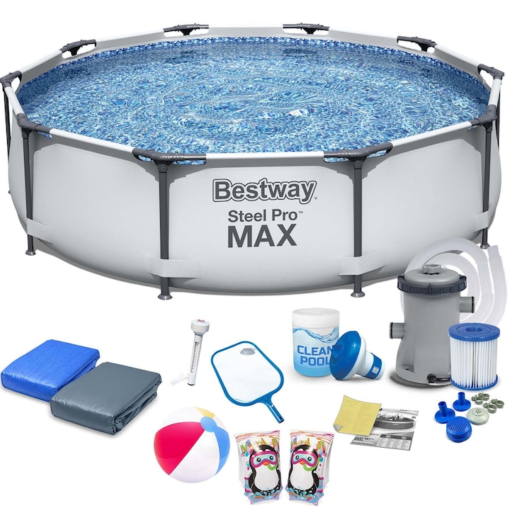 Градински басейн 305 x 76 см 17 в 1 Bestway 56406