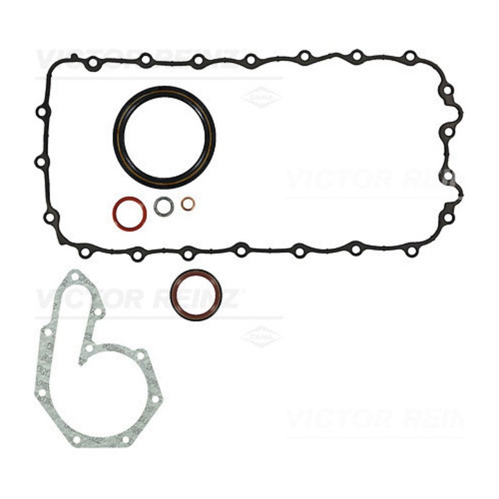 Set garnituri, Victor Reinz, 08-34414-01, pentru carter, cu inele de etansare