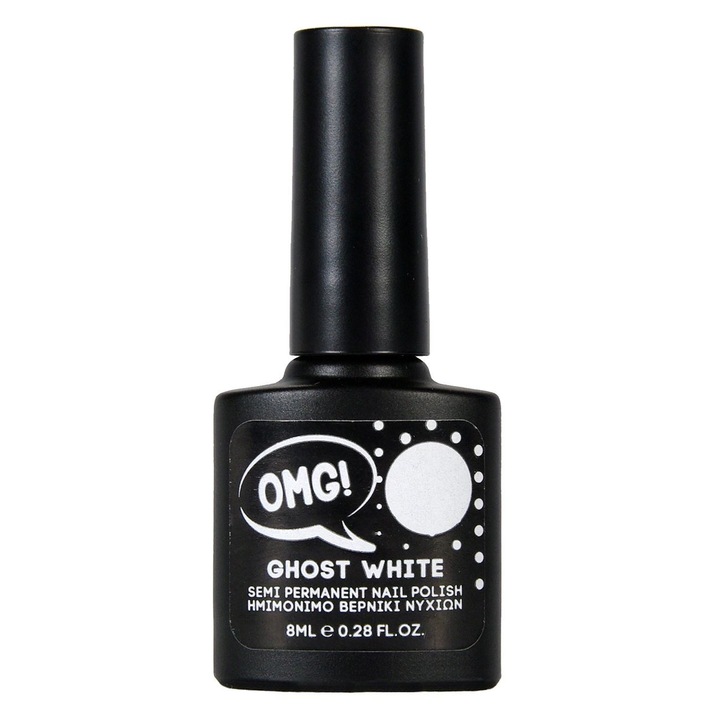Oja Semipermanenta Ghost White, Lac de Unghii UV/LED, 8 ml