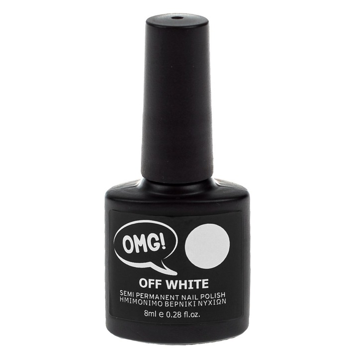 Oja de Unghii Semipermanenta Ecru Off White - 8ml