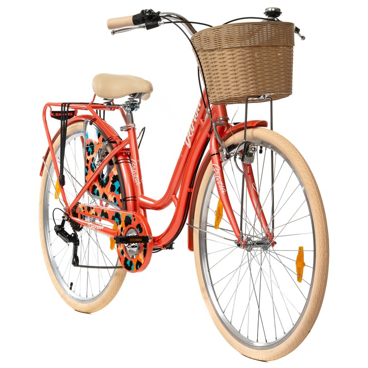 Bicicleta Oras Devron Grazia 6S - 28 Inch, L, Portocaliu