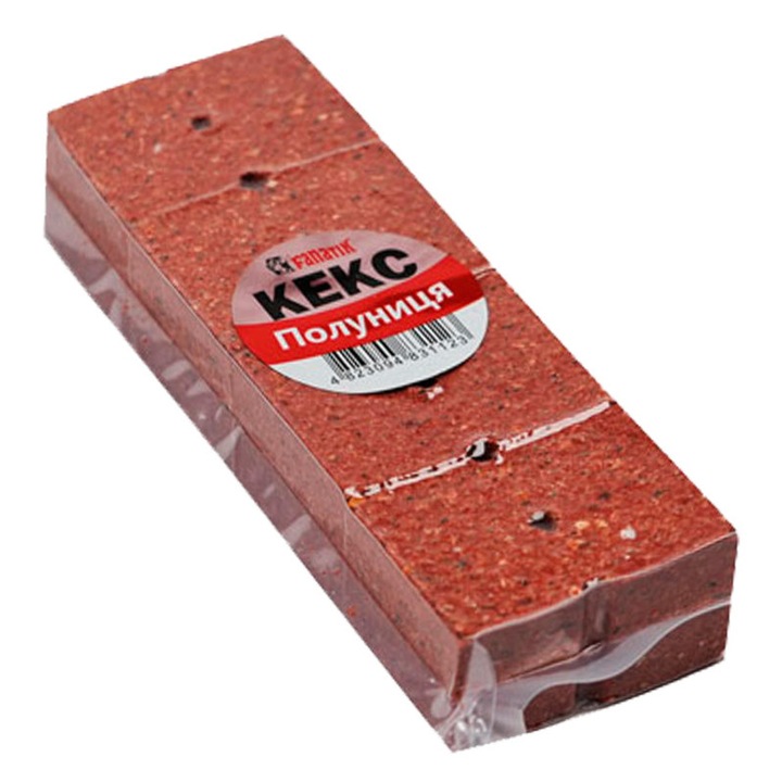 Стръв Fanatik (Keks) Strawberry 4 бр.