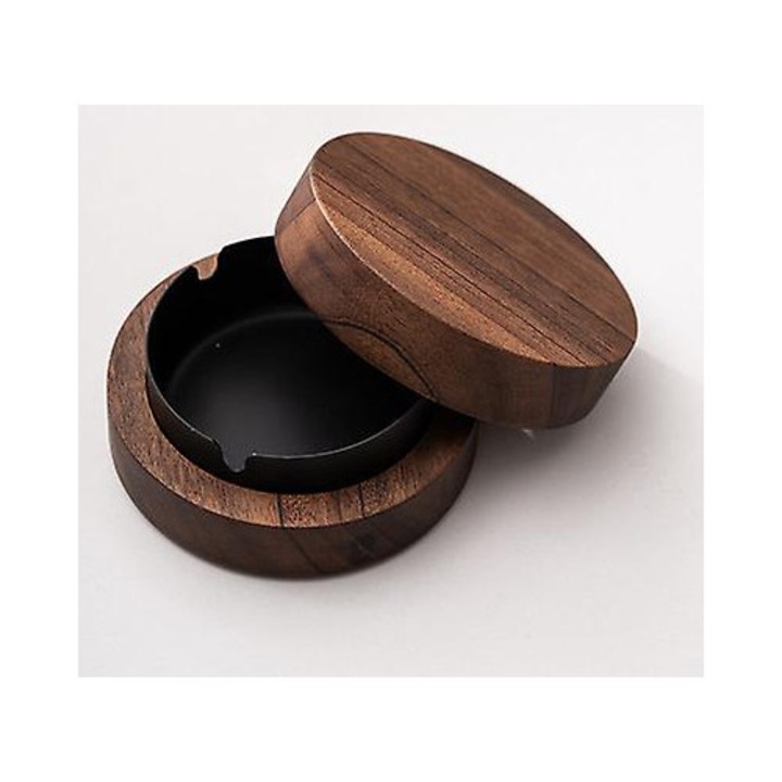 Fa hamutartó tetővel, arany, 10,4x4,5 cm