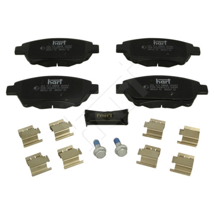 Fékbetét készlet, HART, 252 314