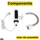 Robinet Electric Instant SIKS Cu Incalzire Instantanee a Apei, Afisaj LCD al Temperaturii, RY042, Cu Montare Chiuveta, Design Modern, Alb