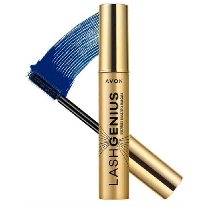 LASH GENIUS Szempillaspirál, Modern Navy árnyalat, kék, AVON, 10 ml