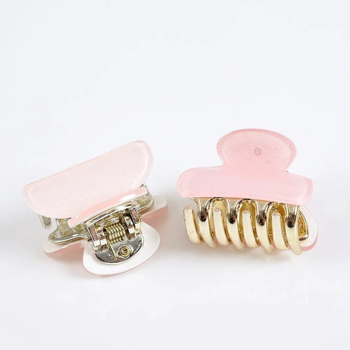 Set 2 clesti roz de par 3.5 cm, Meli Melo Paris
