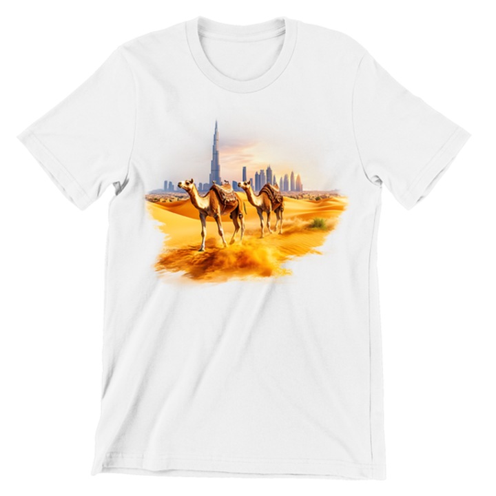 Gyermek póló, Prestige-Butique, Utazás Dubaiba 2, Fehér