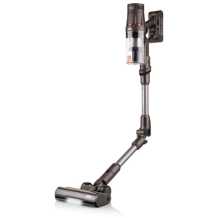 Aspirator vertical 3 in 1 ETA Terier 5247 90000, motor digital 500 W, baterie Li-Ion 25, 2 V, afisaj OLED, maro