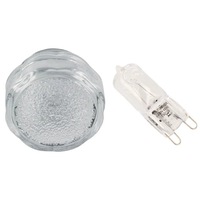 Set bec si protectie bec pentru cuptor electric Whirlpool 481010646361, C00325847