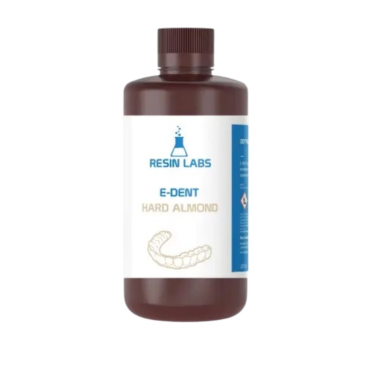 3D gyanta, fogászati, E-Dent, kemény, Mandula gyanta 1 kg