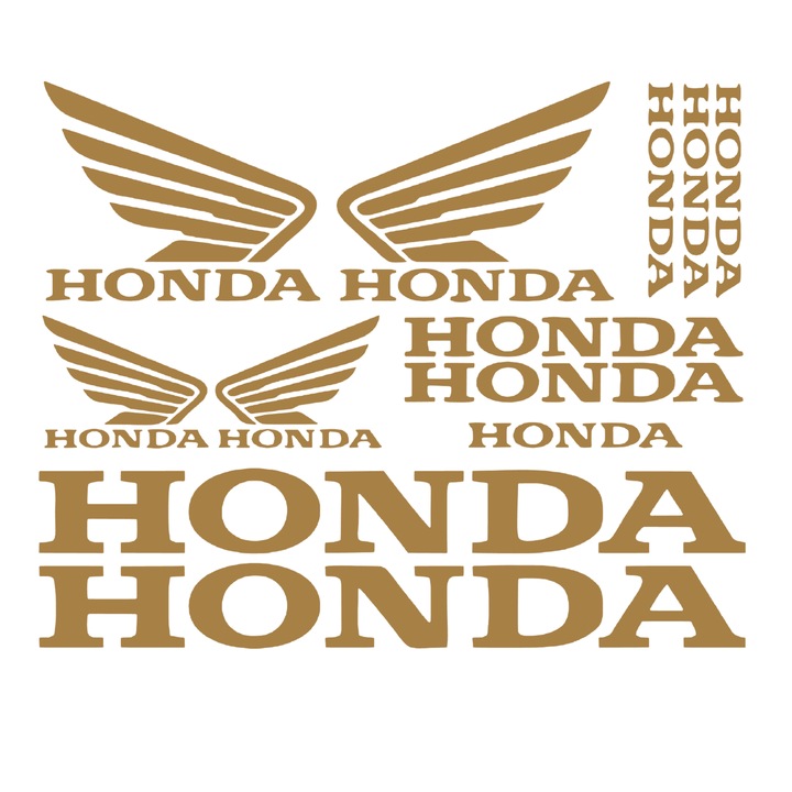 Set Stickere Honda Moto Cupru