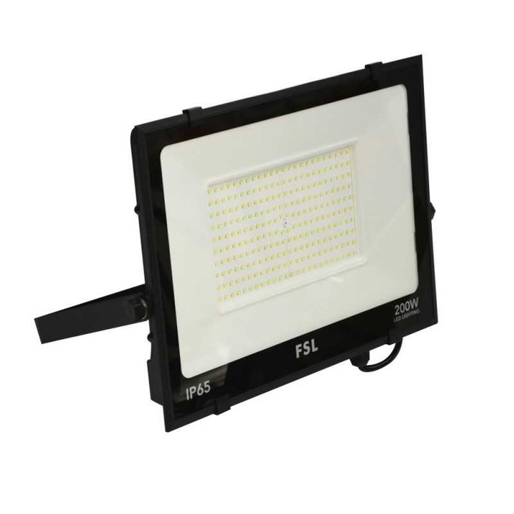 Proiector 200W Cu Led JIJU® FSF21 6500K Lumina Rece