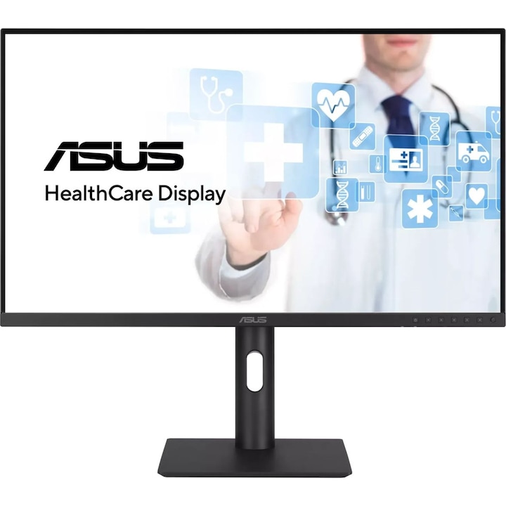 Asus HA2741A monitor, 27"-os LED WQHD 2560x1440, IPS, 60Hz, fekete