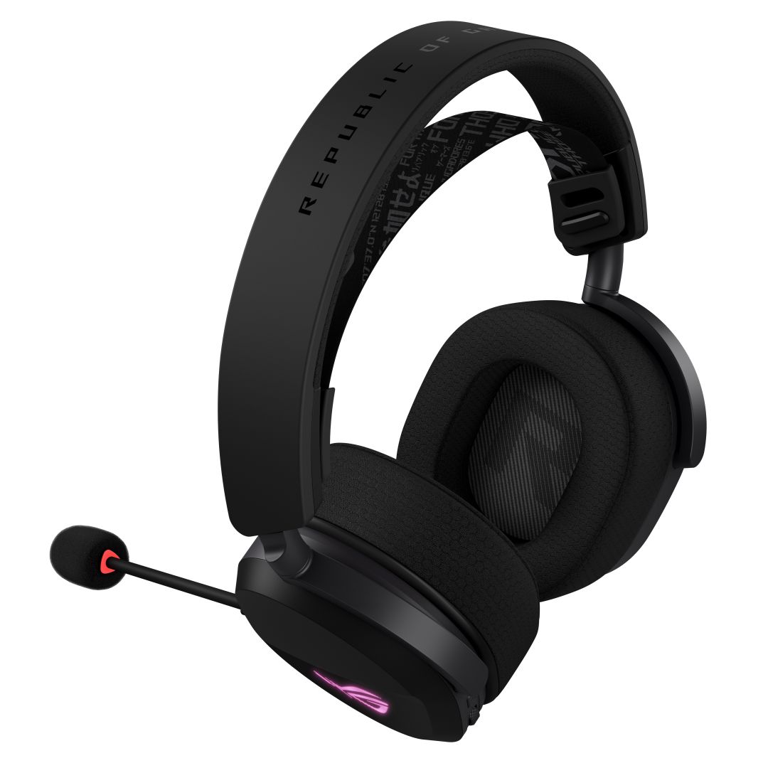 Casti wireless ASUS ROG Pelta, Bluetooth, microfon, negru, 2.0, USB-C