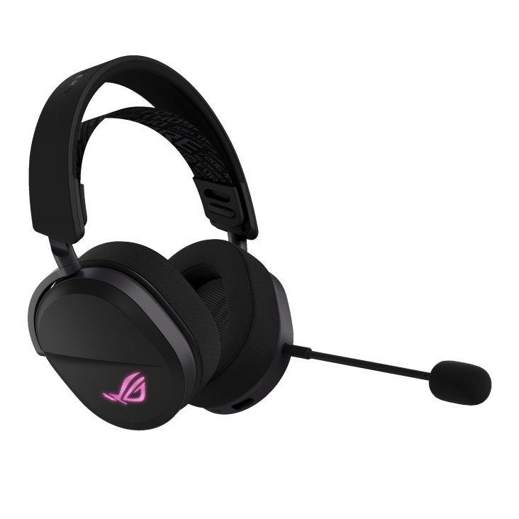 Casti wireless ASUS ROG Pelta, Bluetooth, microfon, negru, 2.0, USB-C