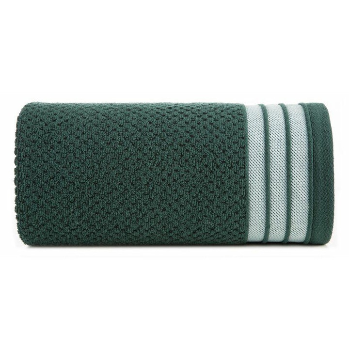 Prosop de baie Eurofirany Madlen 70x140 cm, 500 g/m2, verde, multicolor