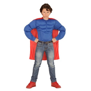 Costum Halloween supererou, marimea 128 cm Costum Halloween supererou, marimea 128 cm