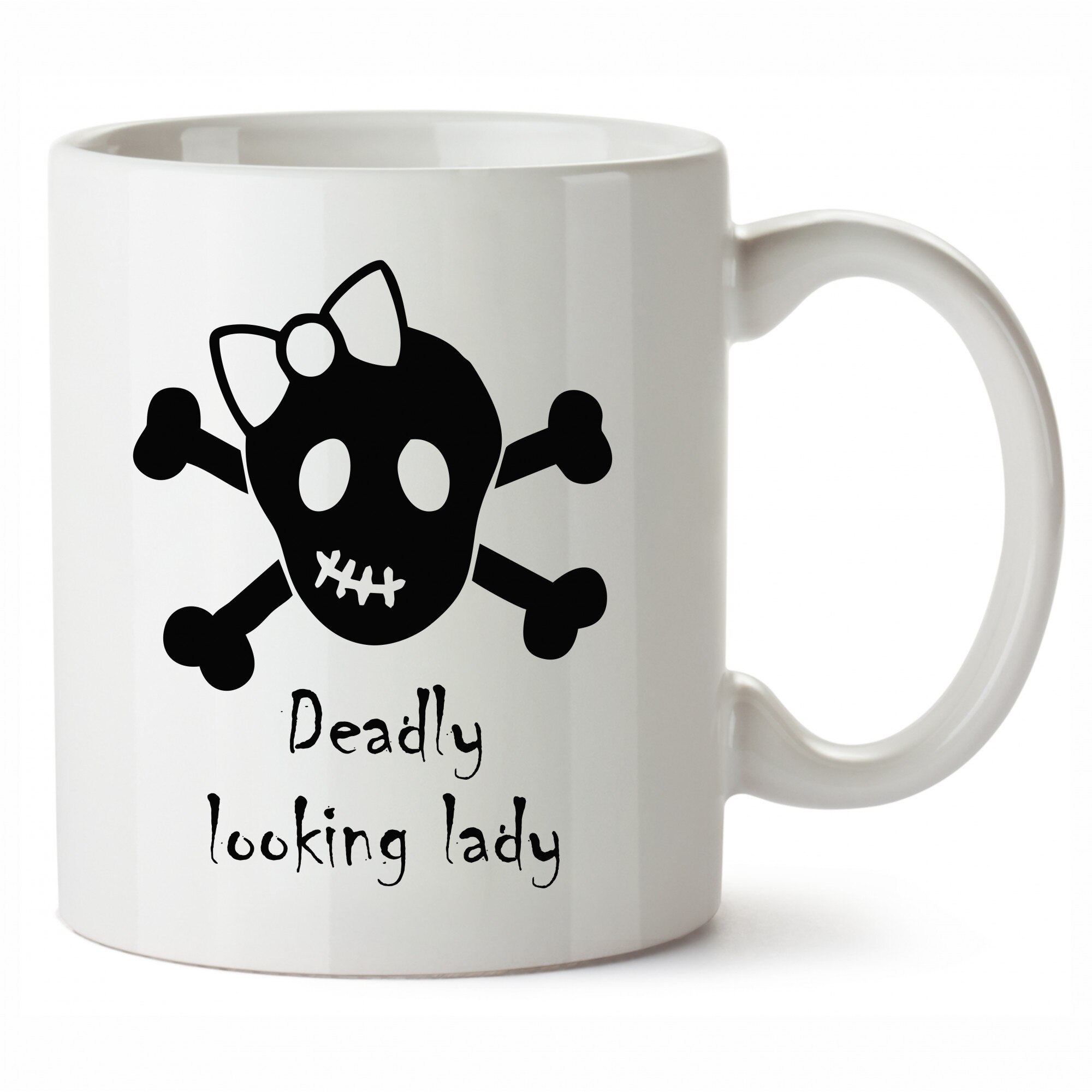 Cana personalizata Deadly Looking Lady