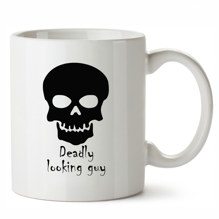 Cana personalizata Deadly Looking Guy