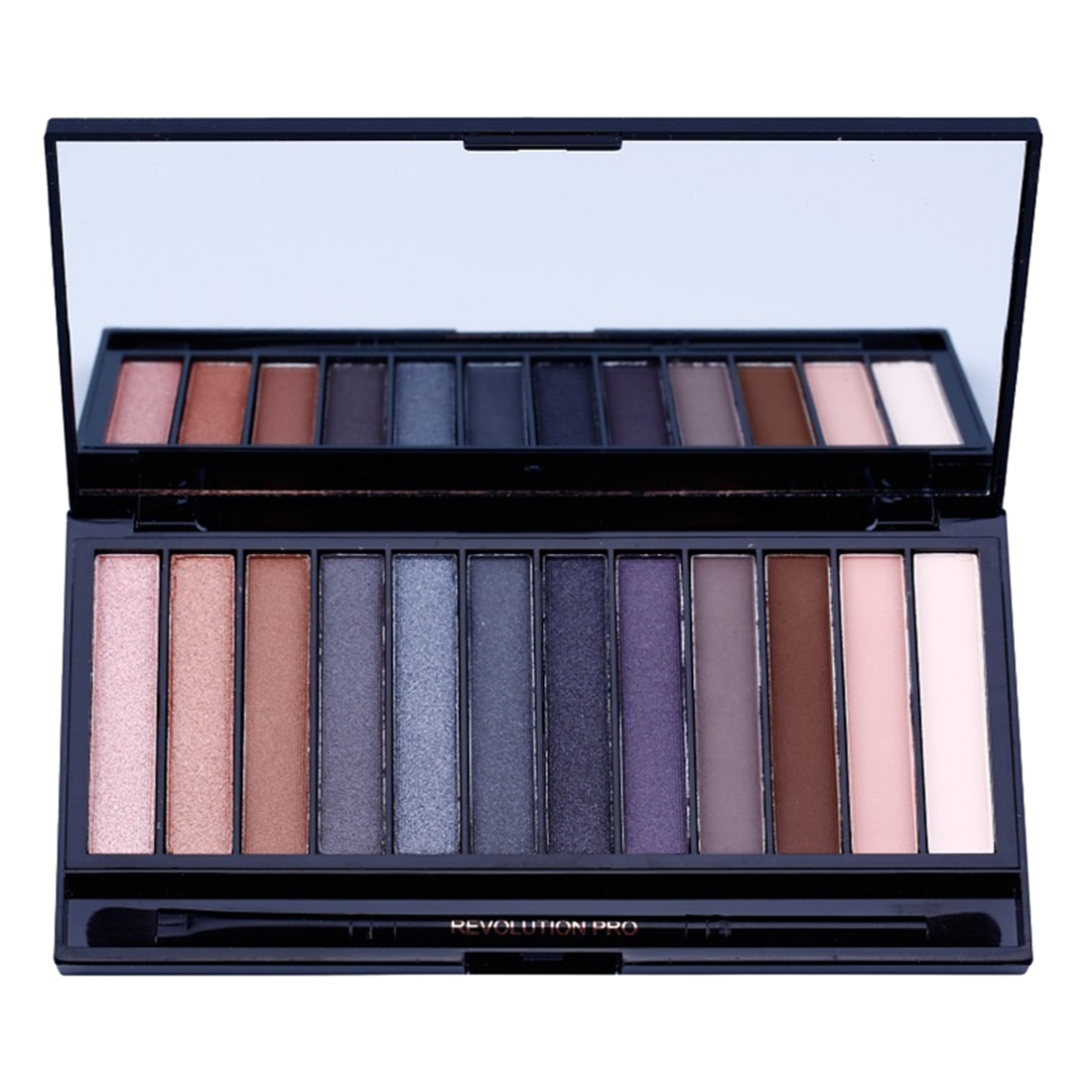 Paleta de farduri Makeup Revolution London Iconic Smokey, 14 g