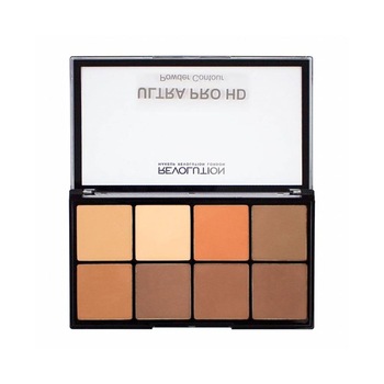 Paleta pudra de conturare Makeup Revolution Ultra Pro HD Medium Dark, 20 g Paleta pudra de conturare Makeup Revolution Ultra Pro HD Medium Dark, 20 g