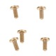 Set 9x5 Pieces Suruburi Saxofon pentru Repararea Saxofonului Alto Tenor Soprano, Metal, 3mm