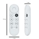 TV távirányító, G9N9N modell, ABS, 2 x AAA, fehér