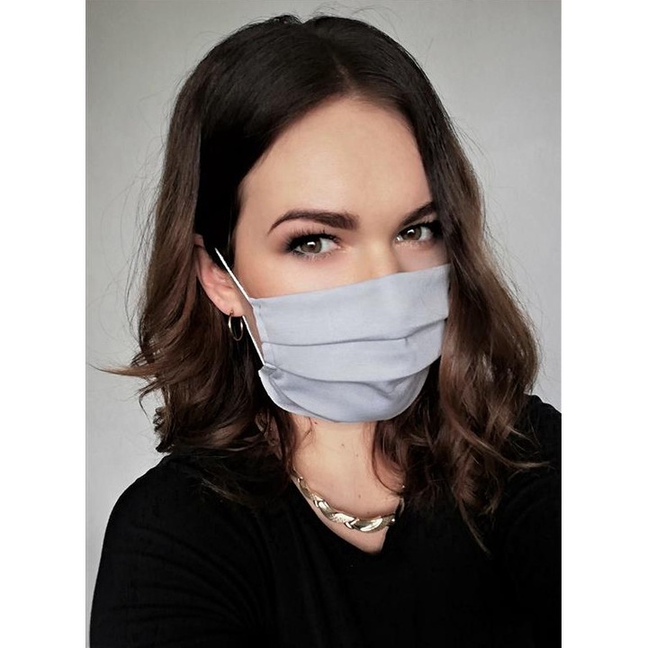 Masti de protectie din bumbac, MATEX, elastic, set 2 bucati