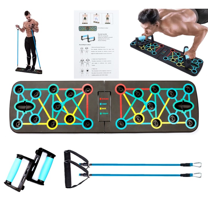 Aparat flotari Enforose, ABS durabil, design anti-alunecare, portabil, set