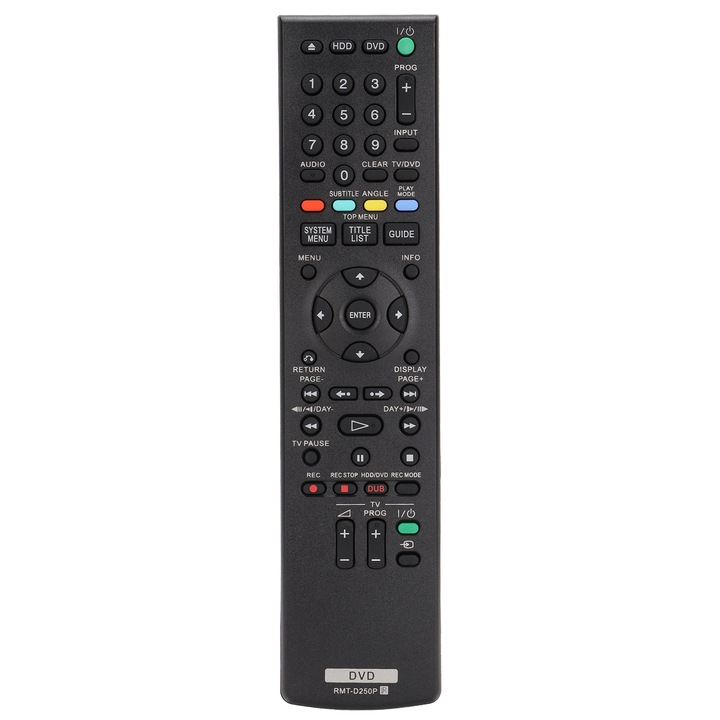 Telecomanda de schimb pentru televizor, potrivita pentru RMTD247P, RMTD250P, RMTD251P, RMTD224P