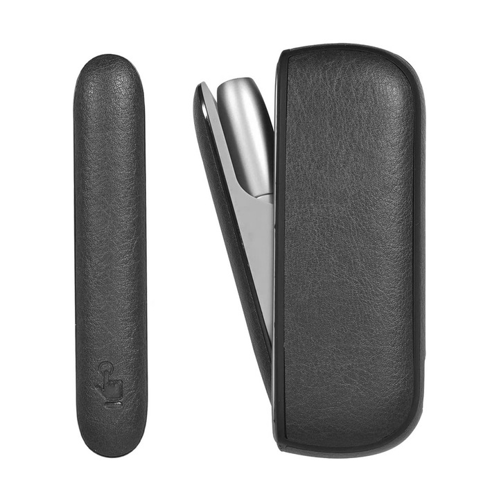 Калъф за електронна цигара, модел IQOS3, лек, издръжлив, черен