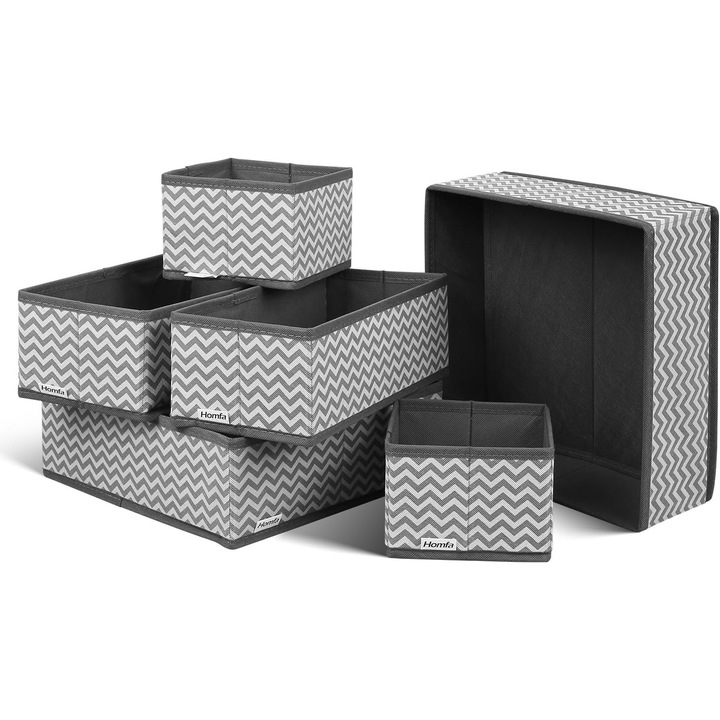 Ефективни решения за съхранение, здрави кошници за съхранение на кубчета Сгъваеми кошници за съхранение от плат с дръжки за домашна организация