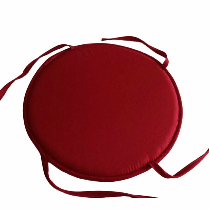Perna rotunda pentru scaun gradina, 38cm, poliester, albastru