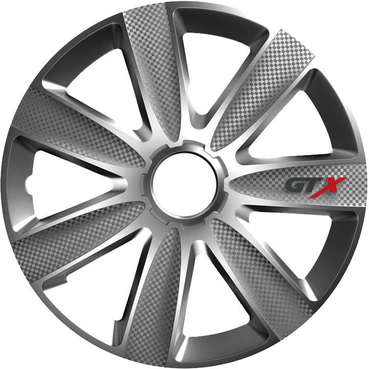 Dísztárcsa 15" GTX Carbon Graphite (4 darabos garnitúra)