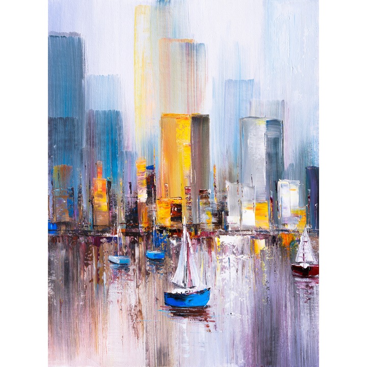 Tablou print pe canvas " PPF Boats S26" 60x40 cm