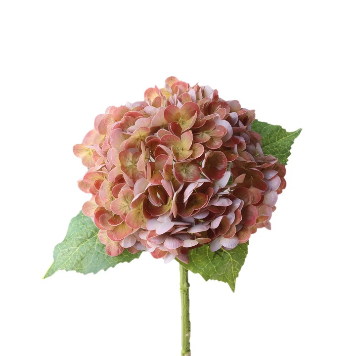 Buchet flori artificiale YANYXR, 52x22cm, alb